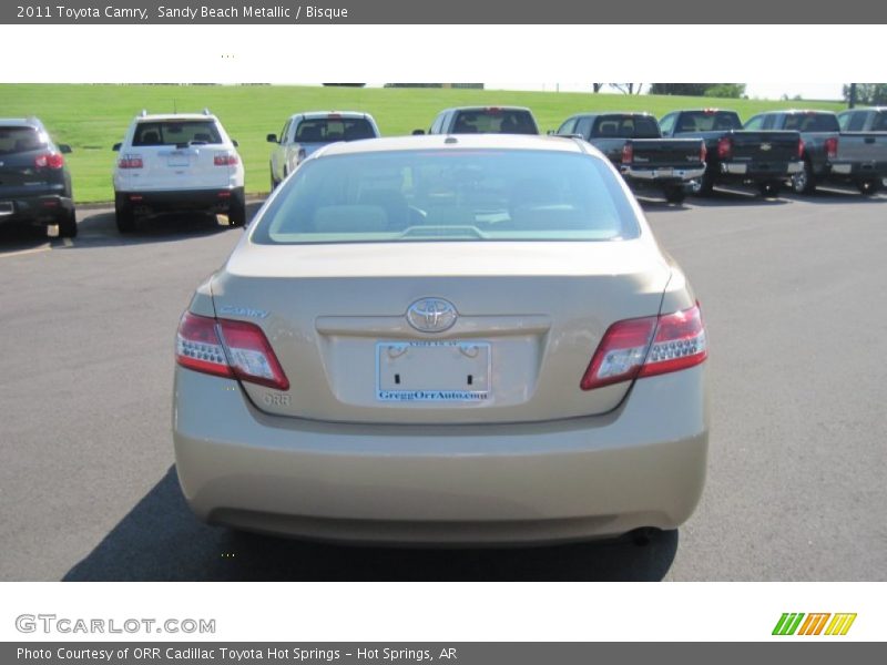Sandy Beach Metallic / Bisque 2011 Toyota Camry