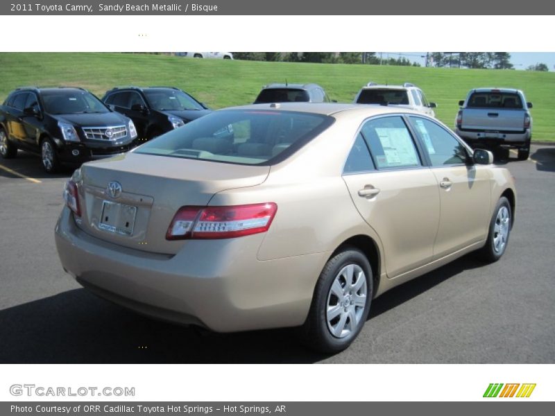Sandy Beach Metallic / Bisque 2011 Toyota Camry
