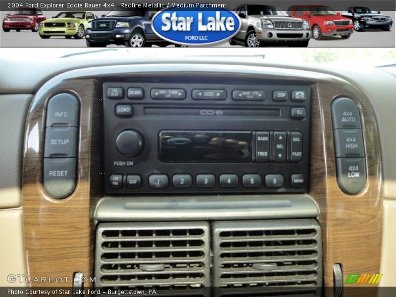 Redfire Metallic / Medium Parchment 2004 Ford Explorer Eddie Bauer 4x4