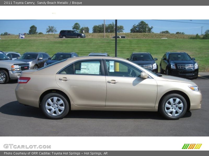 Sandy Beach Metallic / Bisque 2011 Toyota Camry