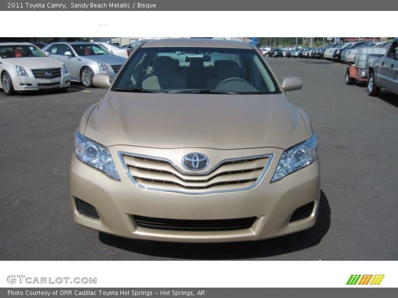 Sandy Beach Metallic / Bisque 2011 Toyota Camry