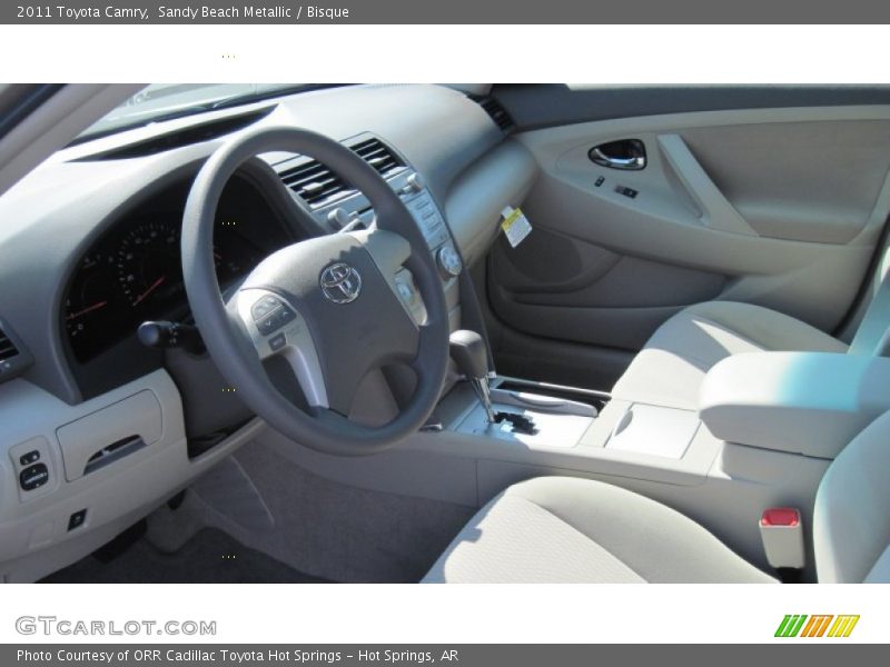 Sandy Beach Metallic / Bisque 2011 Toyota Camry