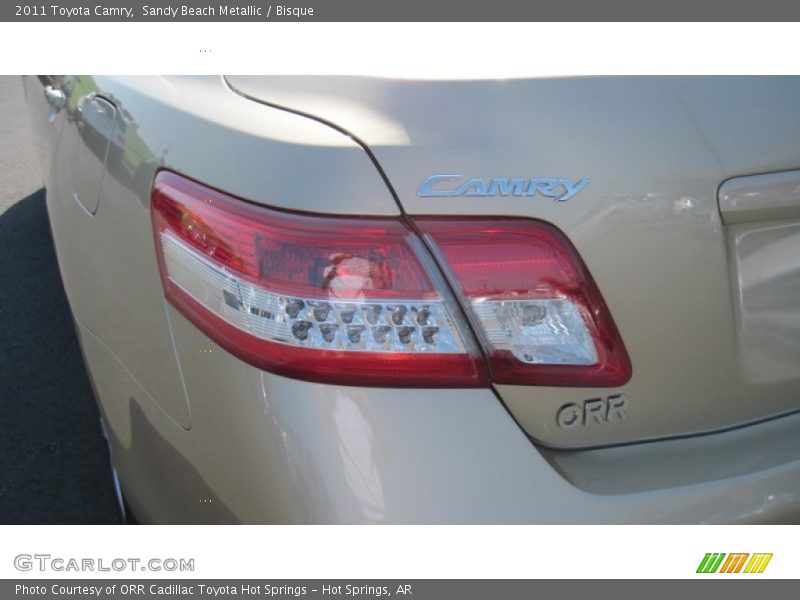 Sandy Beach Metallic / Bisque 2011 Toyota Camry
