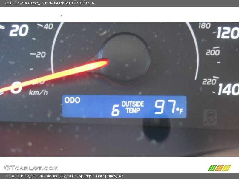 Sandy Beach Metallic / Bisque 2011 Toyota Camry