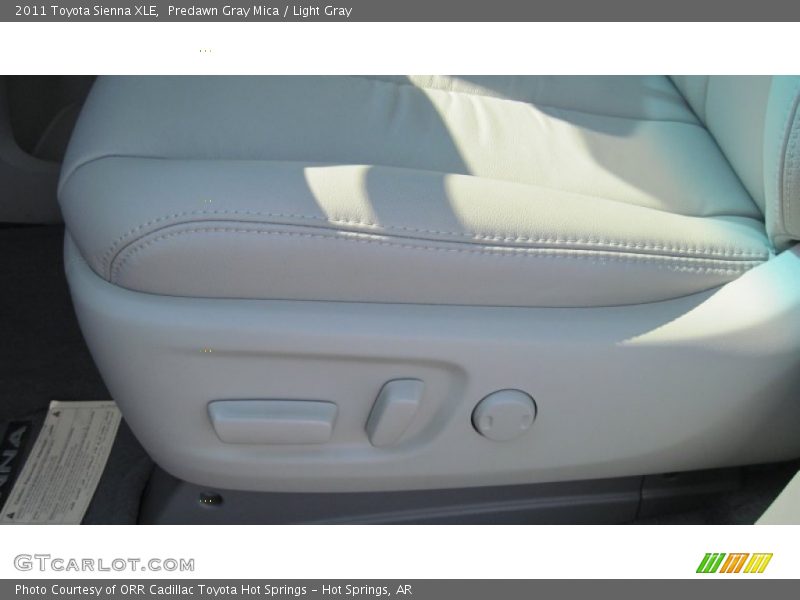 Predawn Gray Mica / Light Gray 2011 Toyota Sienna XLE