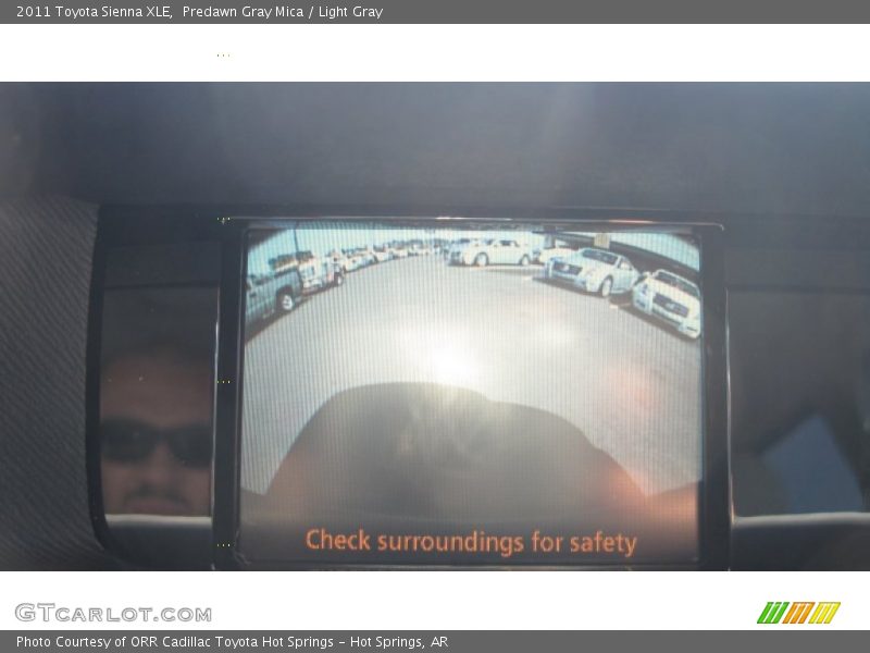 Predawn Gray Mica / Light Gray 2011 Toyota Sienna XLE
