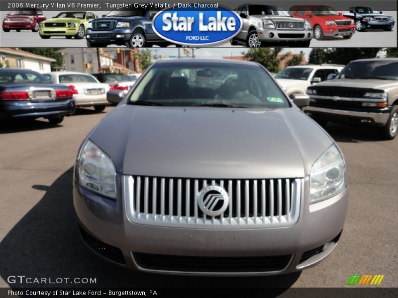 Tungsten Grey Metallic / Dark Charcoal 2006 Mercury Milan V6 Premier