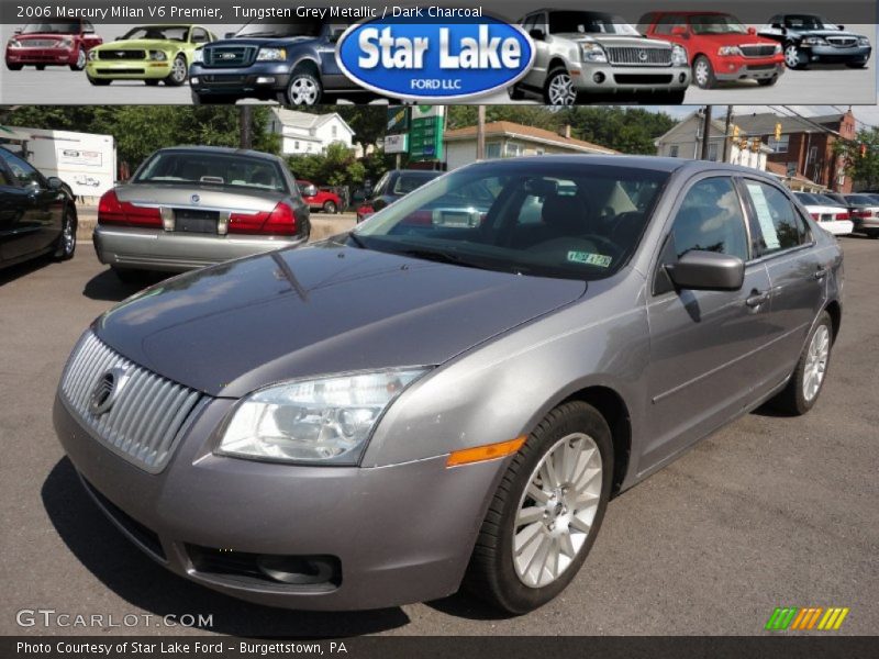 Tungsten Grey Metallic / Dark Charcoal 2006 Mercury Milan V6 Premier