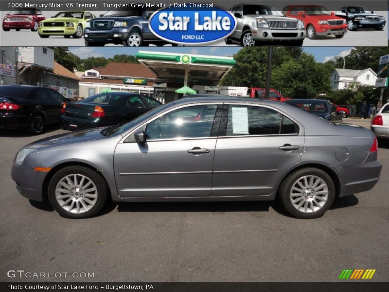 Tungsten Grey Metallic / Dark Charcoal 2006 Mercury Milan V6 Premier