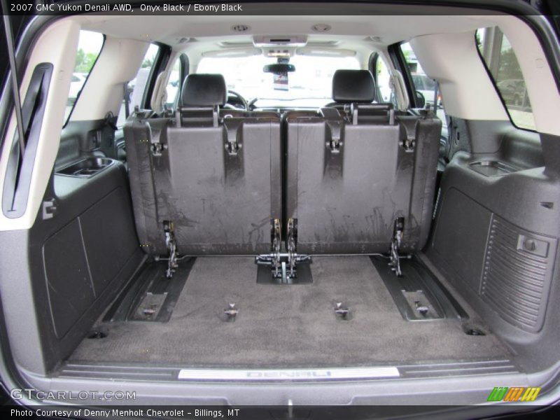 Onyx Black / Ebony Black 2007 GMC Yukon Denali AWD
