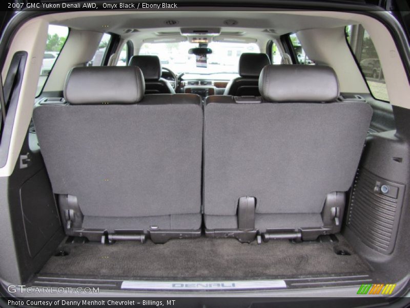 Onyx Black / Ebony Black 2007 GMC Yukon Denali AWD
