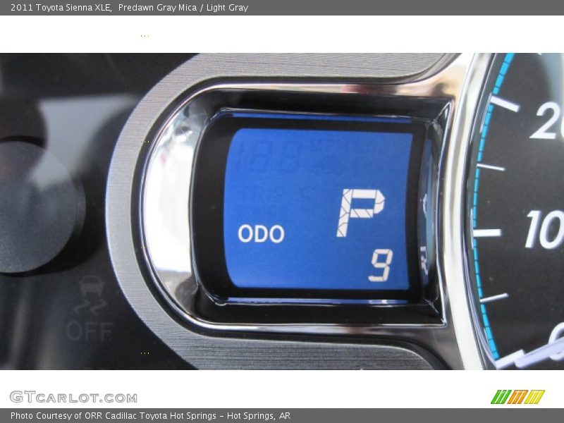 Predawn Gray Mica / Light Gray 2011 Toyota Sienna XLE