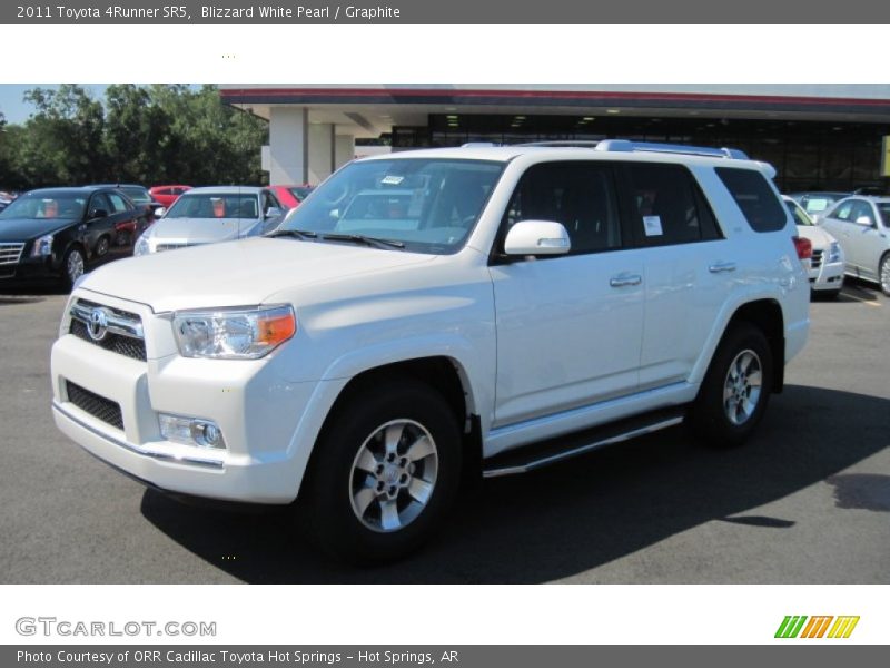 Blizzard White Pearl / Graphite 2011 Toyota 4Runner SR5