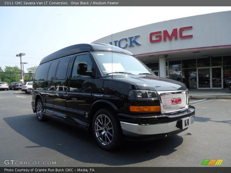 Onyx Black / Medium Pewter 2011 GMC Savana Van LT Conversion