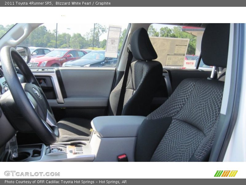 Blizzard White Pearl / Graphite 2011 Toyota 4Runner SR5