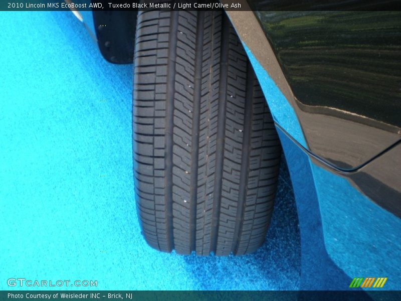 Tuxedo Black Metallic / Light Camel/Olive Ash 2010 Lincoln MKS EcoBoost AWD