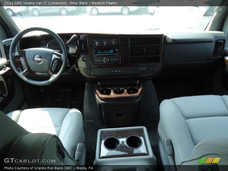 Onyx Black / Medium Pewter 2011 GMC Savana Van LT Conversion