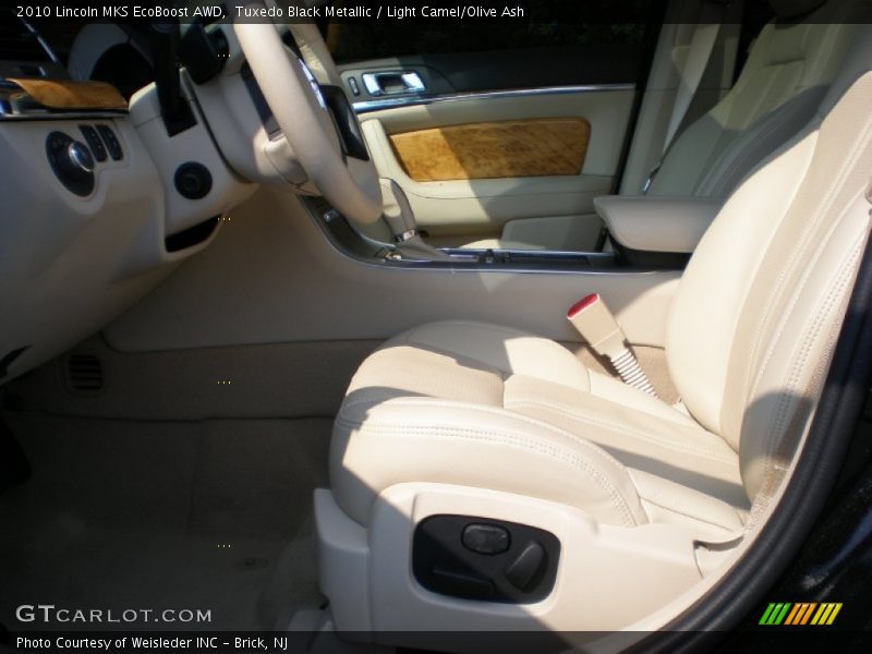 Tuxedo Black Metallic / Light Camel/Olive Ash 2010 Lincoln MKS EcoBoost AWD