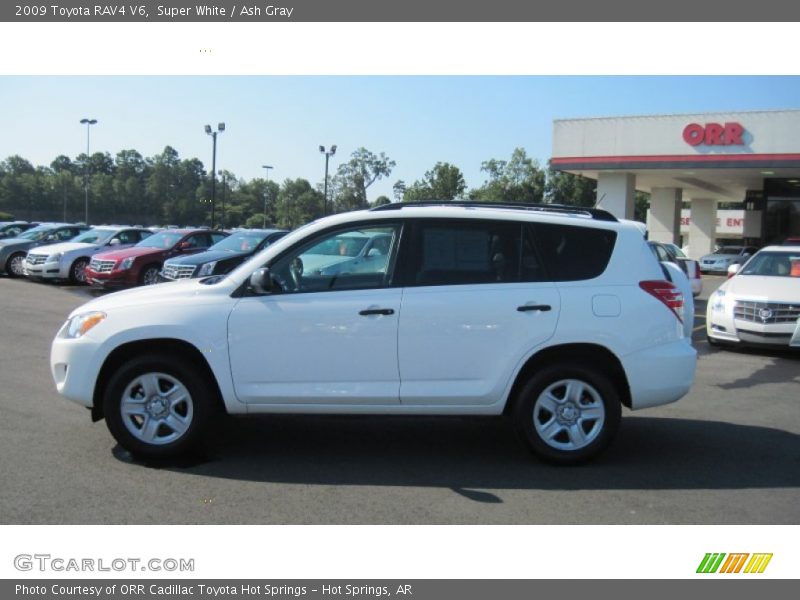 Super White / Ash Gray 2009 Toyota RAV4 V6