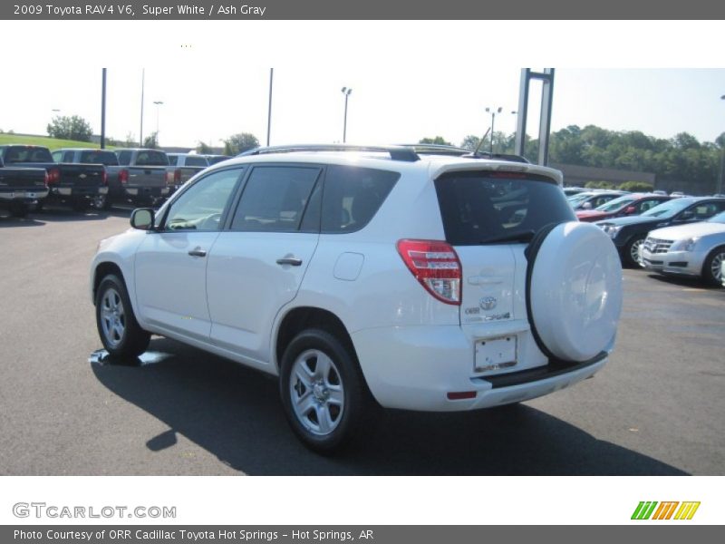 Super White / Ash Gray 2009 Toyota RAV4 V6