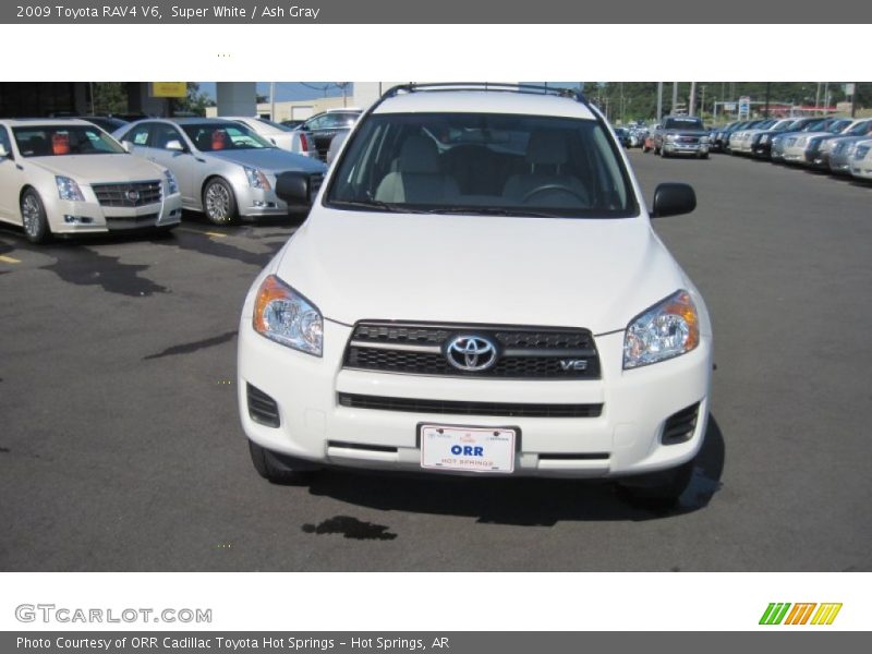 Super White / Ash Gray 2009 Toyota RAV4 V6