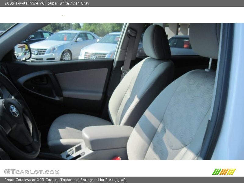 Super White / Ash Gray 2009 Toyota RAV4 V6