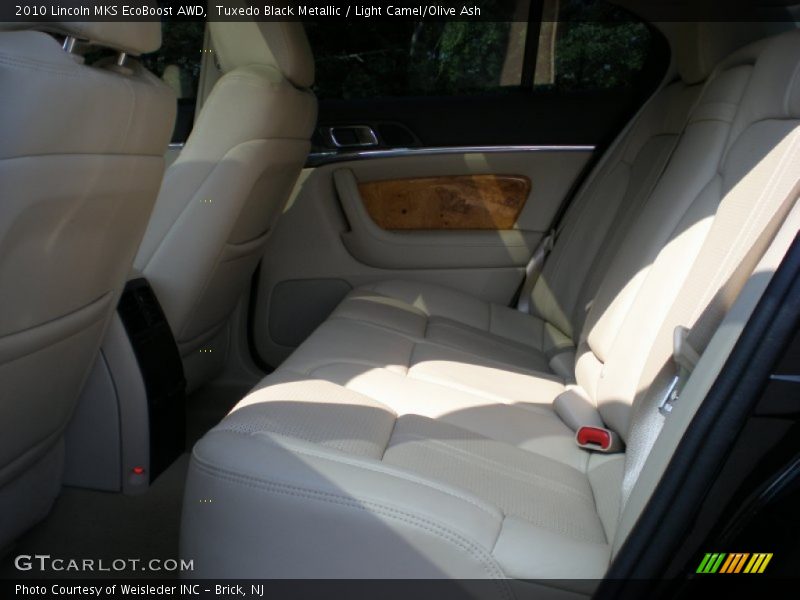 Tuxedo Black Metallic / Light Camel/Olive Ash 2010 Lincoln MKS EcoBoost AWD