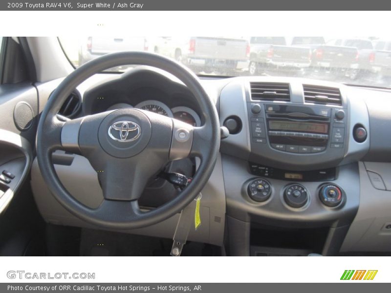 Super White / Ash Gray 2009 Toyota RAV4 V6