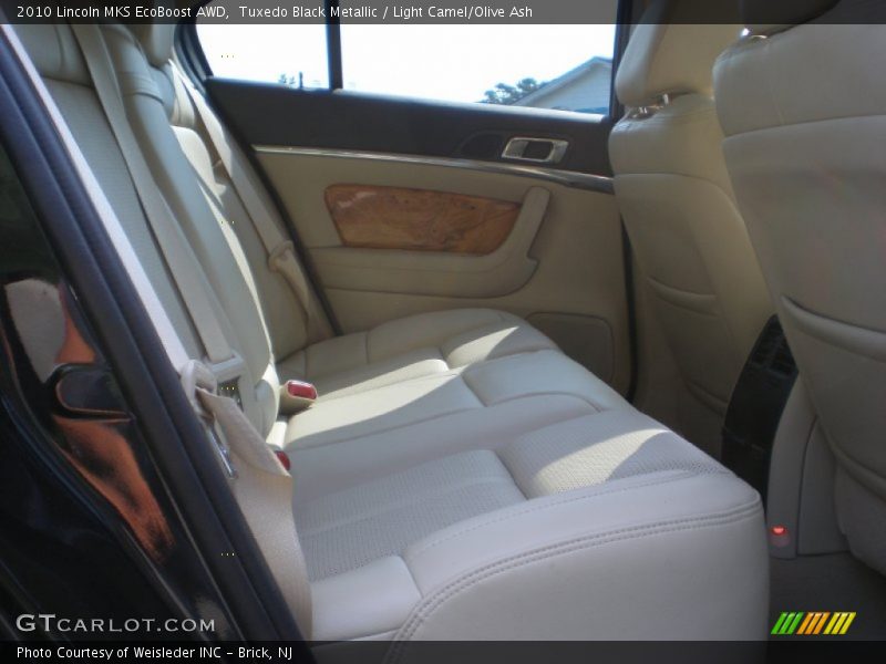 Tuxedo Black Metallic / Light Camel/Olive Ash 2010 Lincoln MKS EcoBoost AWD
