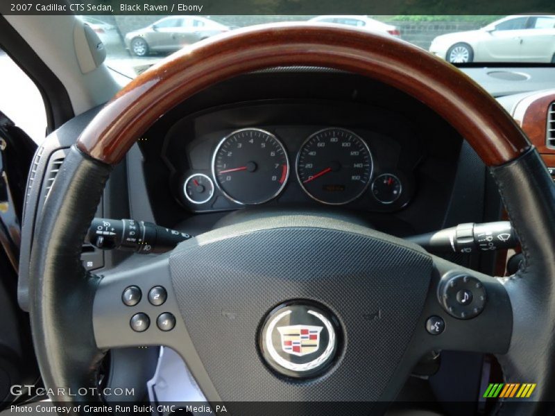 Black Raven / Ebony 2007 Cadillac CTS Sedan