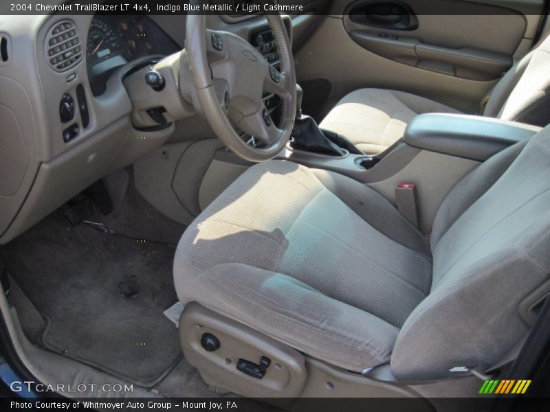 Indigo Blue Metallic / Light Cashmere 2004 Chevrolet TrailBlazer LT 4x4