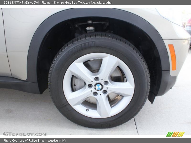 Platinum Bronze Metallic / Tobacco Nevada Leather 2011 BMW X5 xDrive 50i
