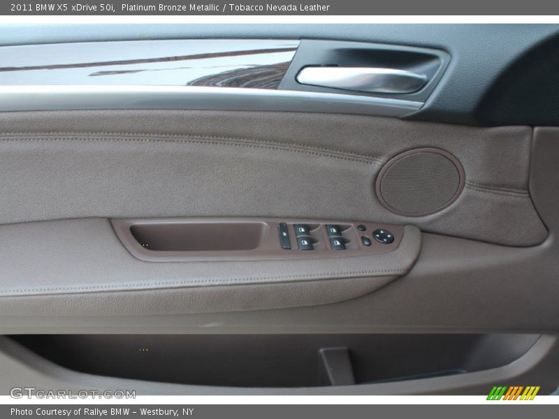 Platinum Bronze Metallic / Tobacco Nevada Leather 2011 BMW X5 xDrive 50i