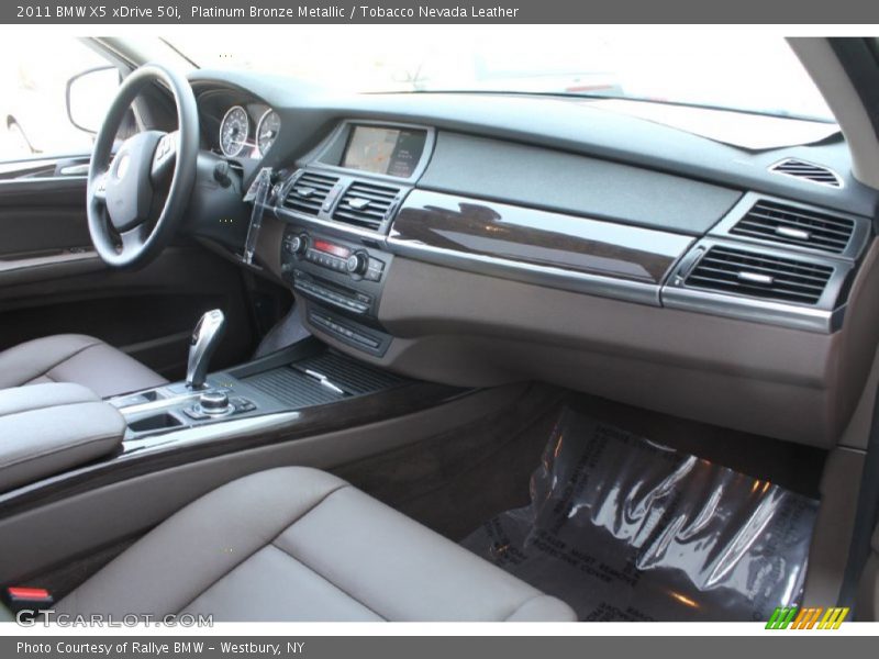Platinum Bronze Metallic / Tobacco Nevada Leather 2011 BMW X5 xDrive 50i