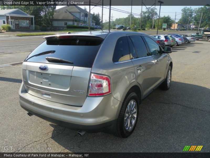 Vapor Silver Metallic / Charcoal 2008 Ford Edge SE