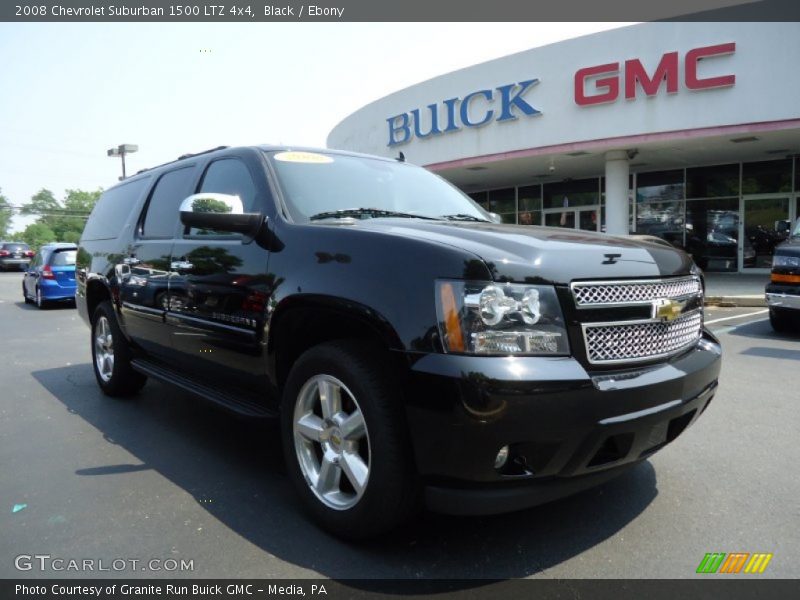 Black / Ebony 2008 Chevrolet Suburban 1500 LTZ 4x4