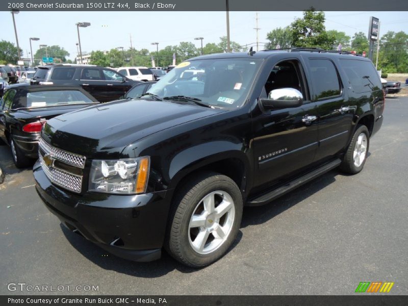 Black / Ebony 2008 Chevrolet Suburban 1500 LTZ 4x4