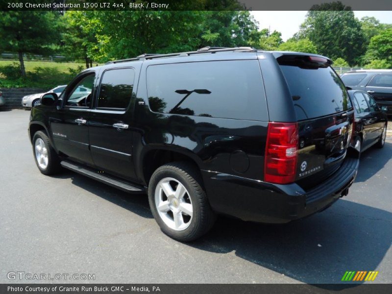Black / Ebony 2008 Chevrolet Suburban 1500 LTZ 4x4