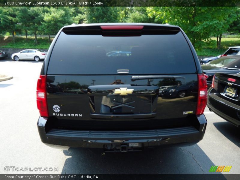 Black / Ebony 2008 Chevrolet Suburban 1500 LTZ 4x4