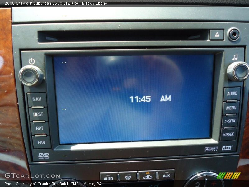 Black / Ebony 2008 Chevrolet Suburban 1500 LTZ 4x4