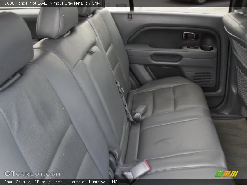 Nimbus Gray Metallic / Gray 2008 Honda Pilot EX-L