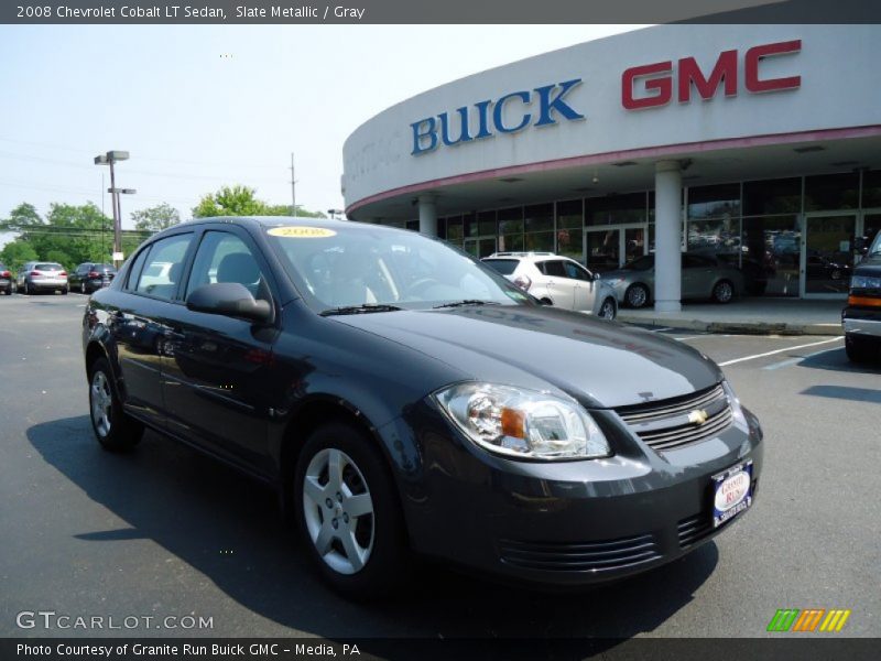 Slate Metallic / Gray 2008 Chevrolet Cobalt LT Sedan