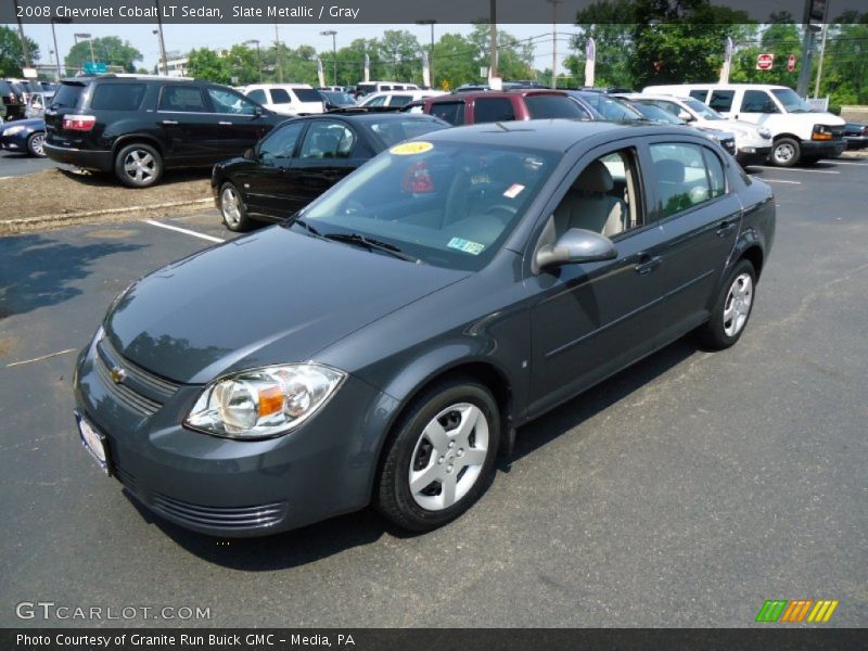 Slate Metallic / Gray 2008 Chevrolet Cobalt LT Sedan