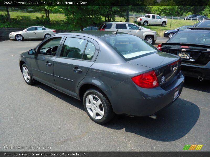 Slate Metallic / Gray 2008 Chevrolet Cobalt LT Sedan