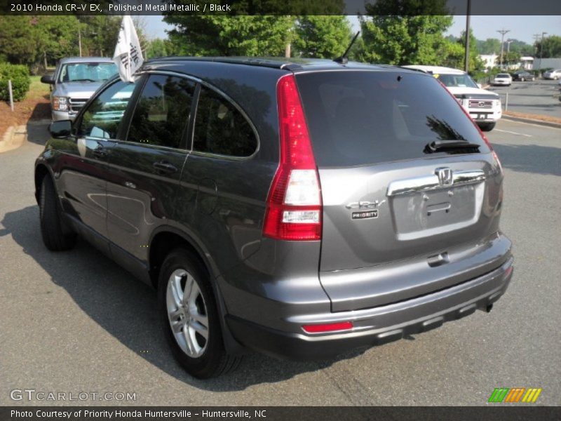 Polished Metal Metallic / Black 2010 Honda CR-V EX