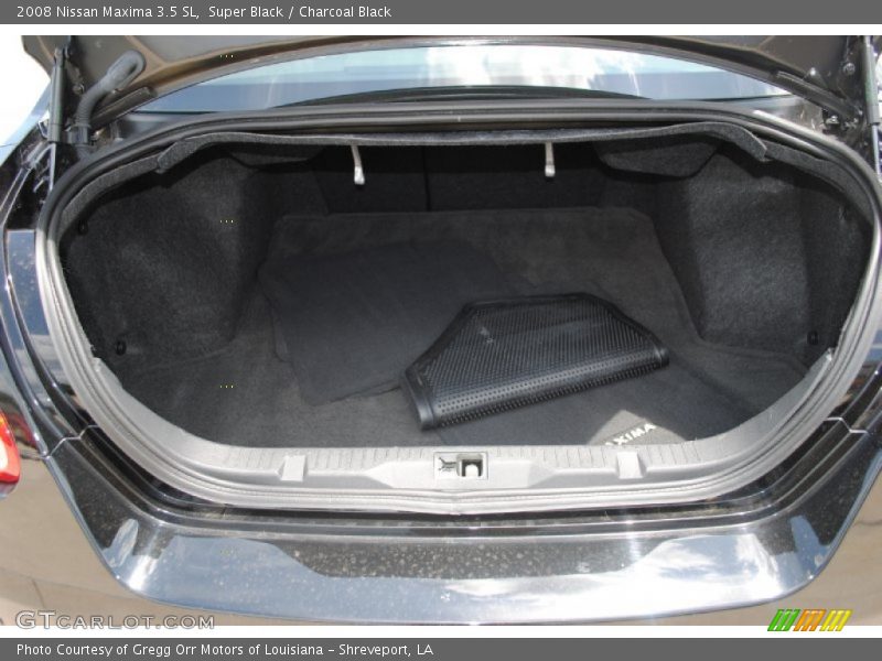 Super Black / Charcoal Black 2008 Nissan Maxima 3.5 SL
