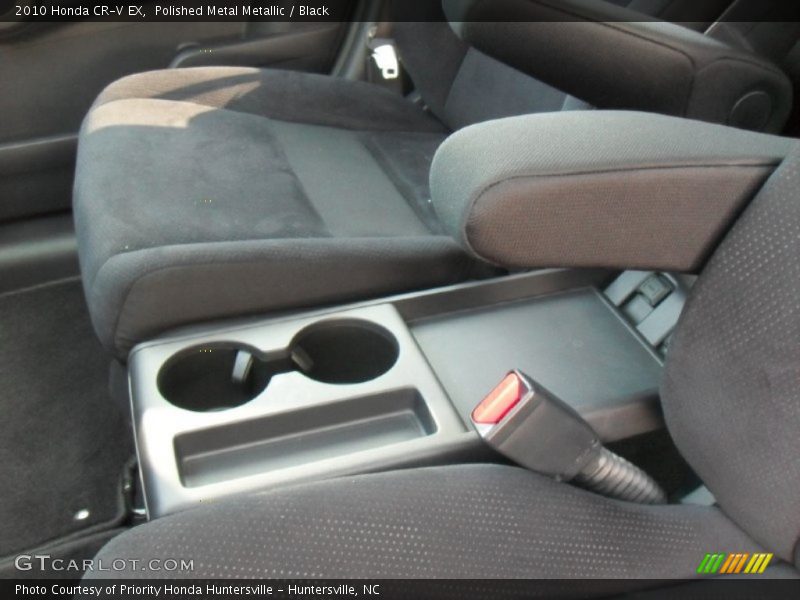 Polished Metal Metallic / Black 2010 Honda CR-V EX