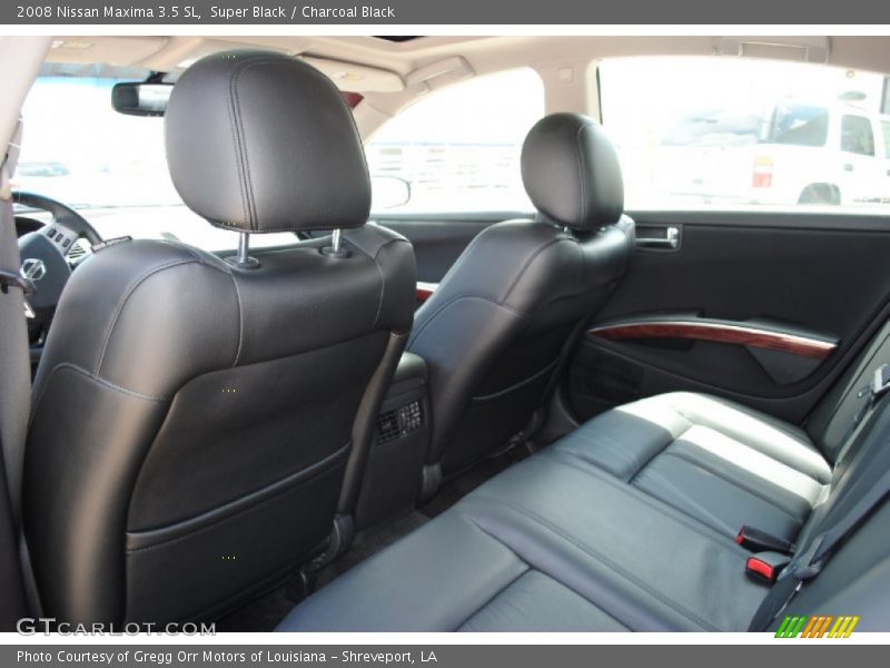 Super Black / Charcoal Black 2008 Nissan Maxima 3.5 SL