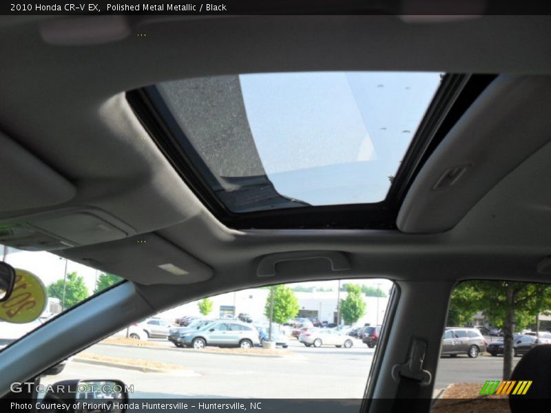 Polished Metal Metallic / Black 2010 Honda CR-V EX