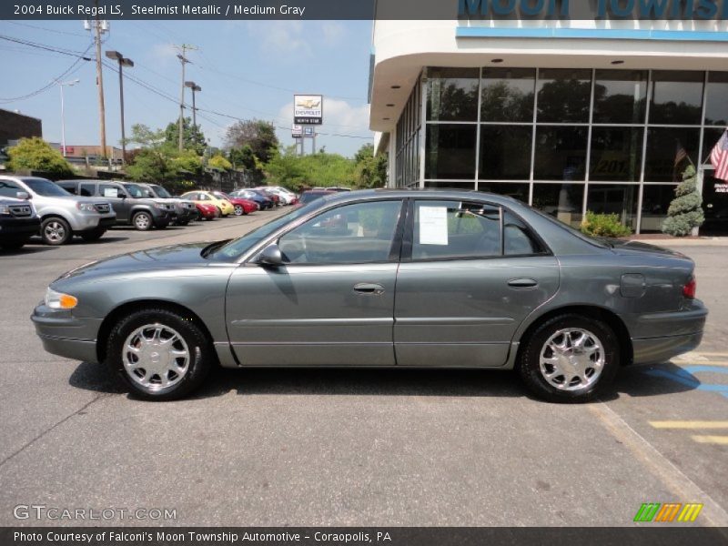 Steelmist Metallic / Medium Gray 2004 Buick Regal LS